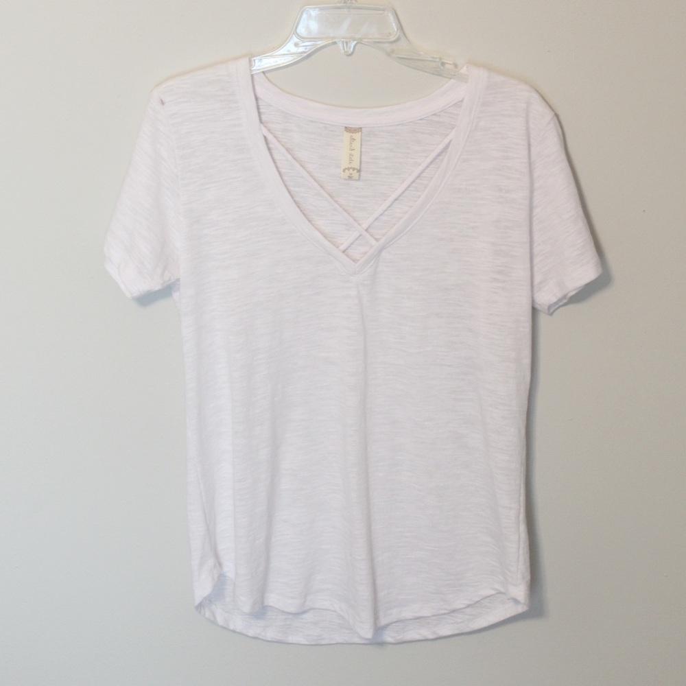 Altar’d State White Cross Shirt
